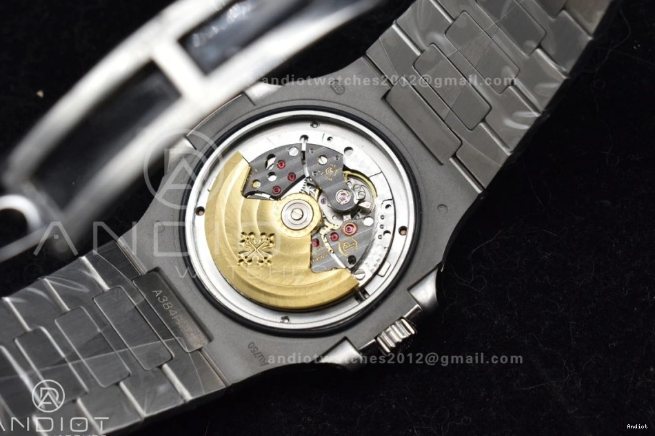 SS Diamonds Bezel Dial Bracelet & Diamonds Nautilus 5711 on A324 Full TWF 0123